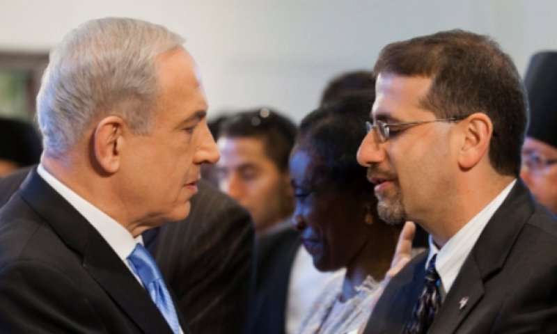 Netanyahu and Shapiro. Photo: David Vaknin, Flash 90