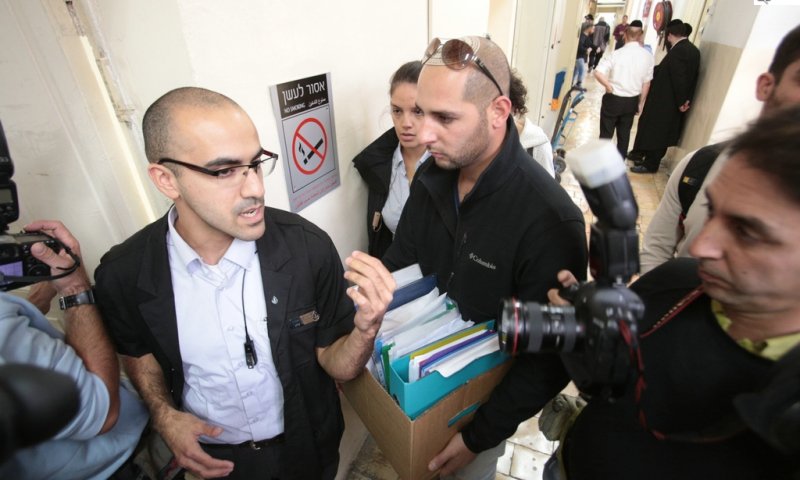 עורכי הדין בפרשת 'מרמה במוסדות', צילום: קובי הר צבי