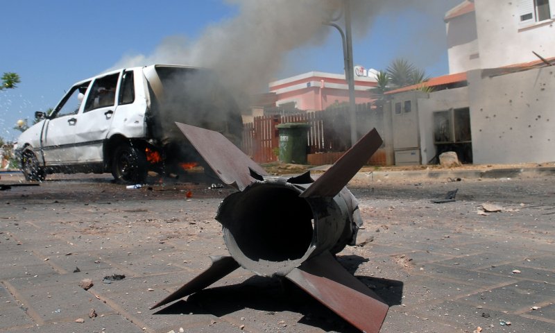 Israeli rocket. Photo Archive: Almog Sugavker / FLASH90