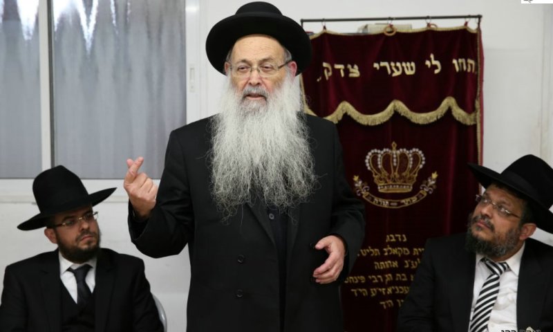 Hagaon Rabbi Moshe Maya this week. Photo: Yaakov Cohen