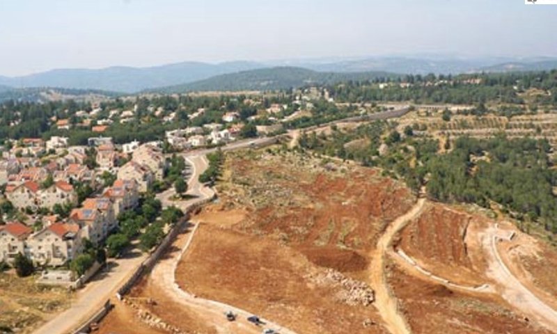 המגרשים בצור הדסה / צילום LAVI. צילומי אויר