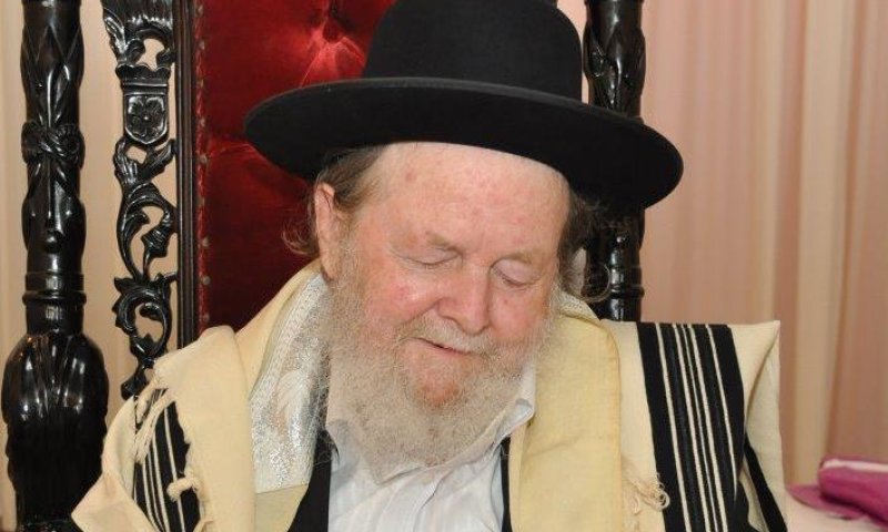 Rabbi Weissblum zt"l. Photo: Aharon Baruch Leibowitz