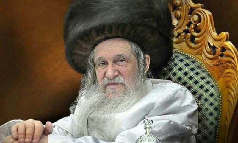 Nadvorna Rebbe zt"l. Archive photo: Shuki Lehrer