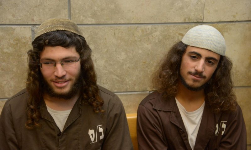 ינון ראובני ויהודה אסרף בהארכת מעצרם, צילום: פלאש90