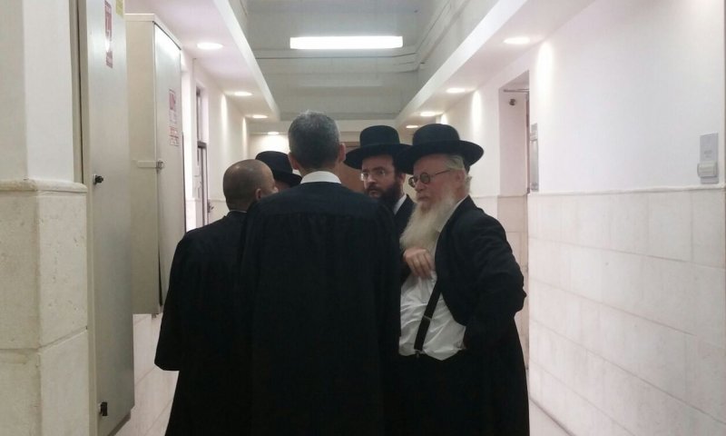 ישראל לוין מנהל הסמינר בבית המשפט היום (צילום: אבי שיף) 