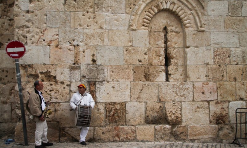 שער יפו בעיר העתיקה, צילום: Marcelo Sus, Flash90