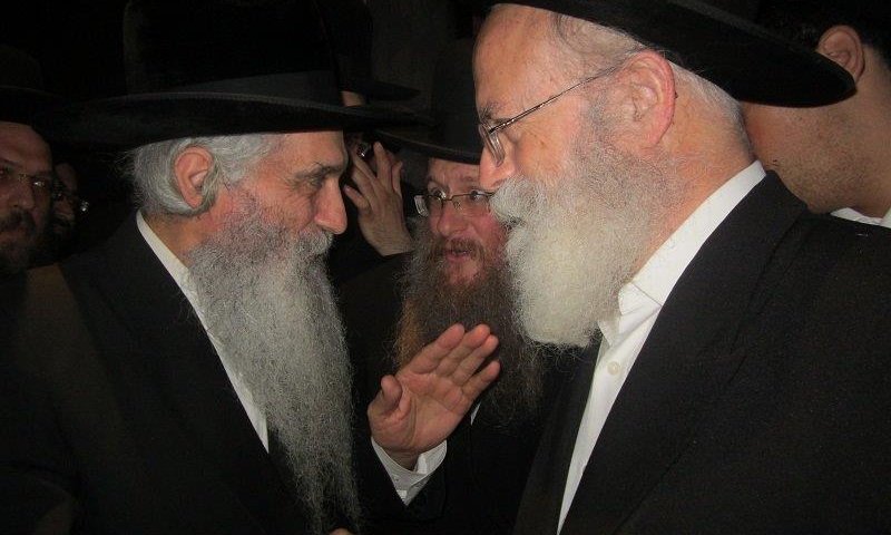 רבי דוד עם הרב גרוס מבד"ץ רבני הקריות השבוע