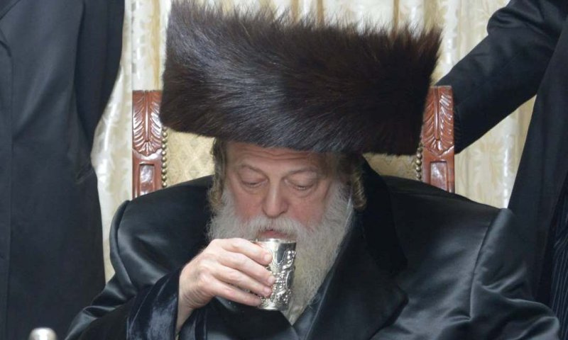 Rebbe of Toldos Avraham Yitzchok. Photo: Shuki Lehrer