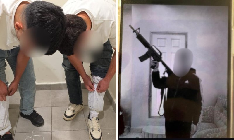 דוחה ומזעזע: מה שהתגלה על רגלי שני החשודים הותיר את הכוחות בהלם