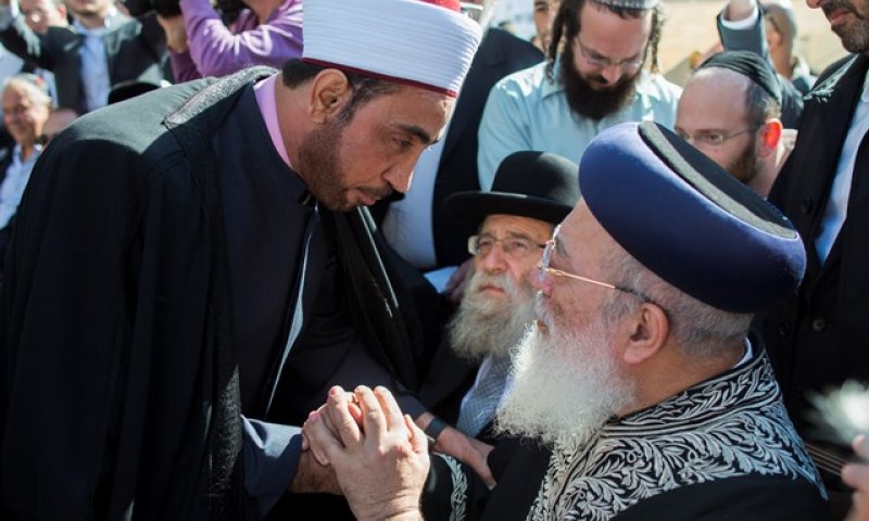 הרבנים הראשיים לירושלים והנציג המוסלמי