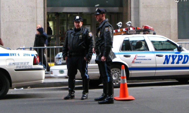 Policemen in New York City. Photo: Archive 