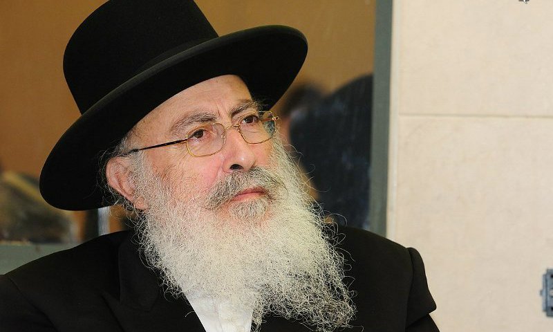 Hagaon R' Shimon Elituv. Photo: Yossi Pomeranrsky