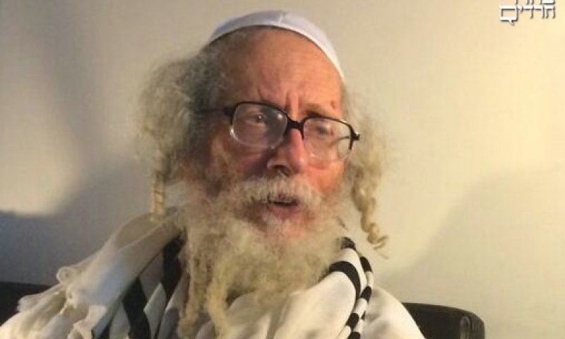 Rabbi Berland in Amsterdam. Photo: courtesy of photographer