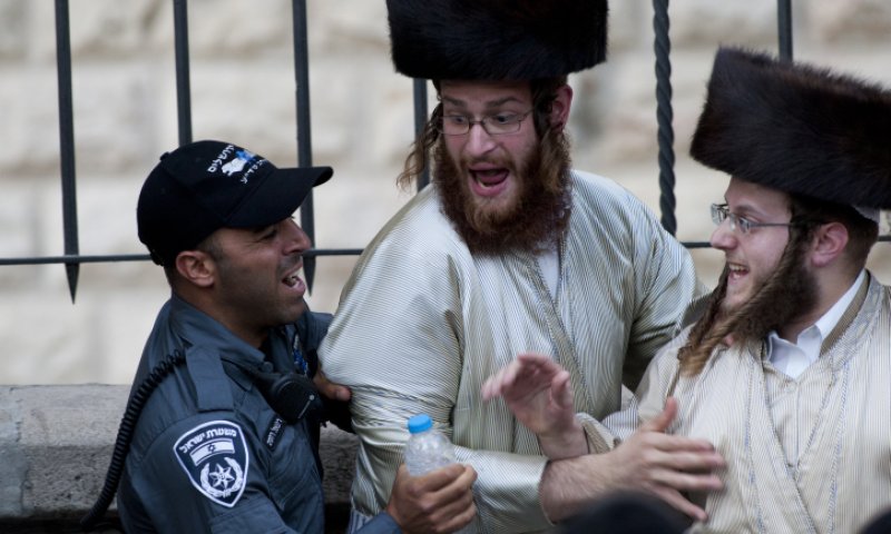 הפגנות השבת בירושלים, צילום: פלאש90