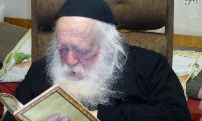 Hagaon Rabbi Chaim Kanievsky. Archive photograph 