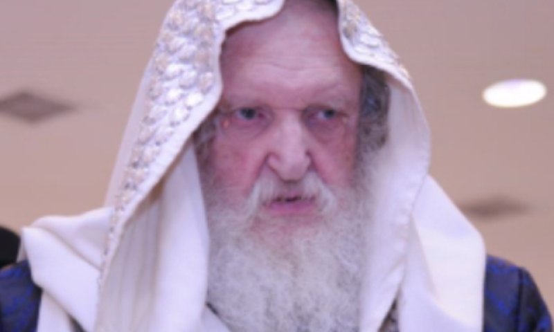 Rab"d Eida Haredis, Hagaon Rabbi Moshe Sternbuch. Photo: Archive