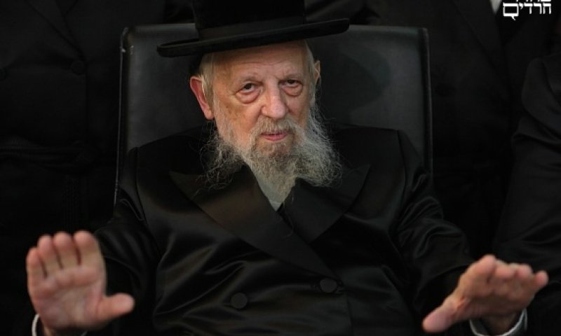 The Seret – Vizhnitz Rebbe. Photograph: Yaakov Nachumi