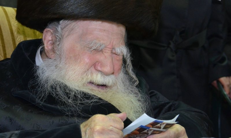 Rebbe of Erloy last week