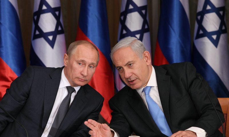 Netanyahu with Russian President Vladimir Putin. Photo: Flash 90