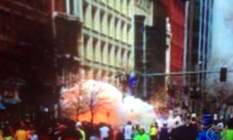 הפיצוץ בבוסטון. צילומסך