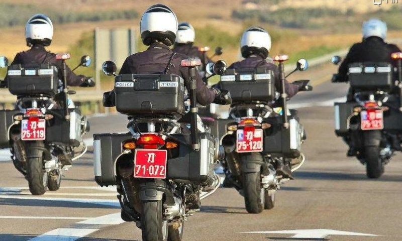 אופנועים. צילום: משטרת ישראל
