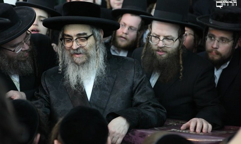 Satmar Rebbe. Photograph: Yaakov Nahumi 