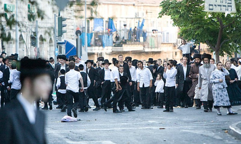 שבת סוערת בירושלים. צילום: ארכיון