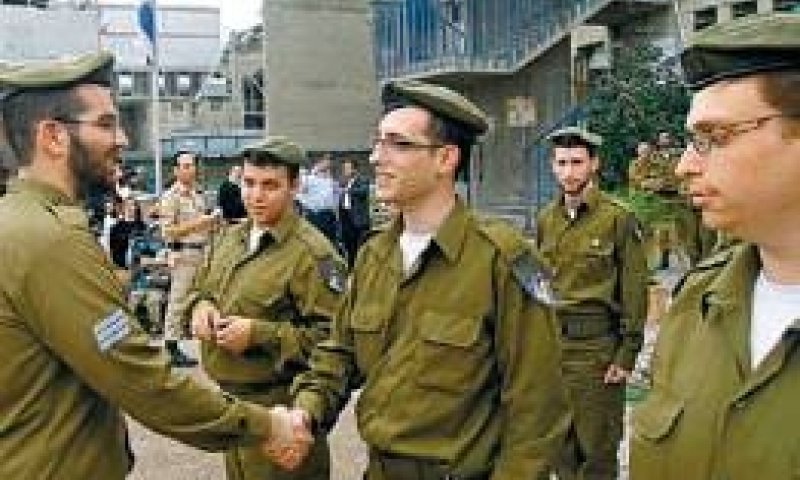 החיילים מסיימים את הטירונות. צילום: דובר צה"ל