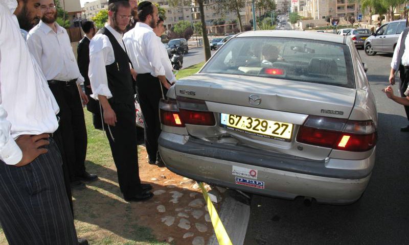 תאונה בבני ברק. תמונה אילוסטרציה