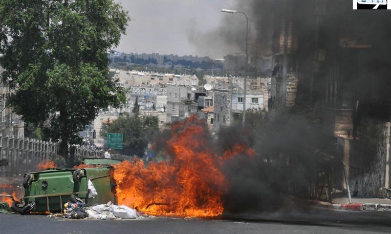 ההפגנות בירושלים. זה מיעוט קיצוני. צילום: פיני רוזן