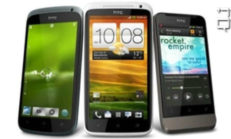 HTC One X (במרכז) עם האחים הקטנים  צילום: HTC