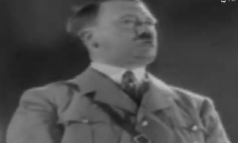 היטלר. מתוך הפרסומת 