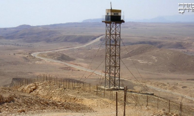 גבול ישראל מצרים. צילום: דובר צה"ל