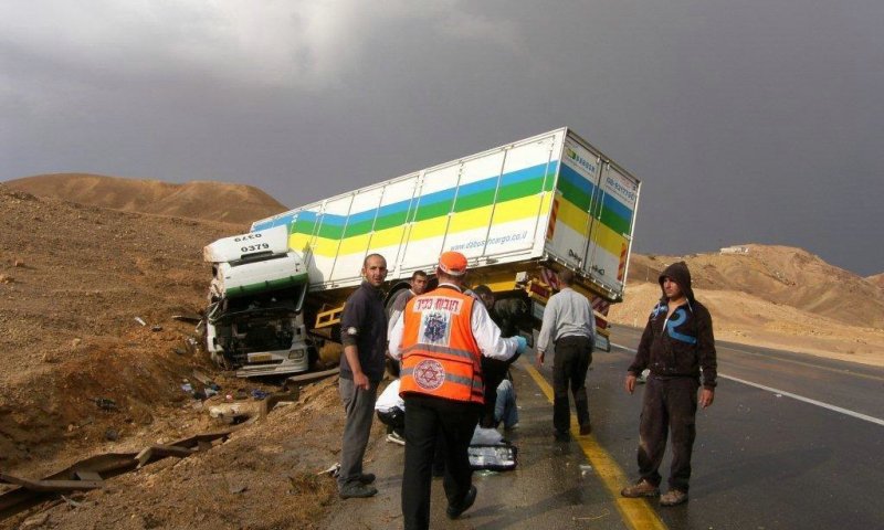 התאונה הקודמת בכביש הערבה