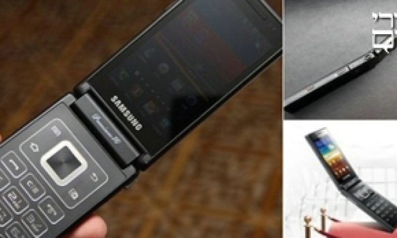 Samsung W999. צדפה מבחוץ, מסך מגע מבפנים  צלם: סמסונג