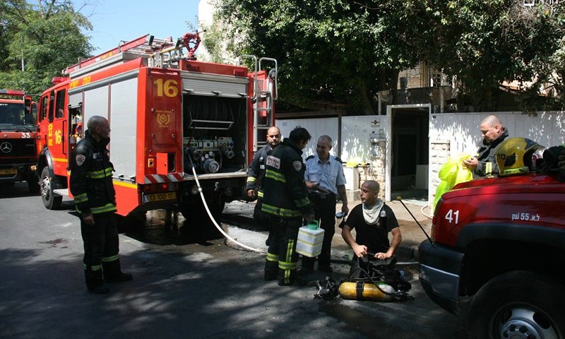 צילום: אריק ניסימוב, כבאות והצלה ירושלים