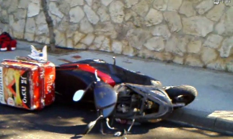 תאונת האופנוע (ארכיון)