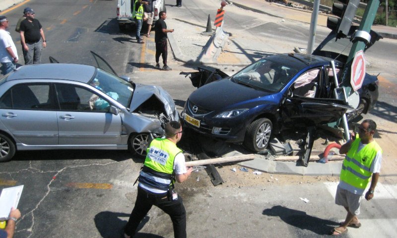 תאונה בעיר