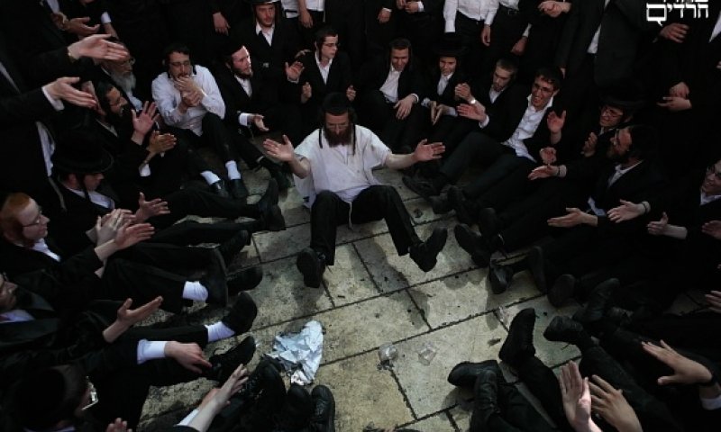 'תחית המתים' במירון, צילום: יעקב נחומי