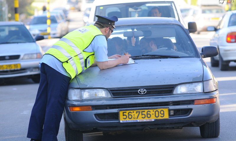 שוטר תנועה. צילום ארכיון