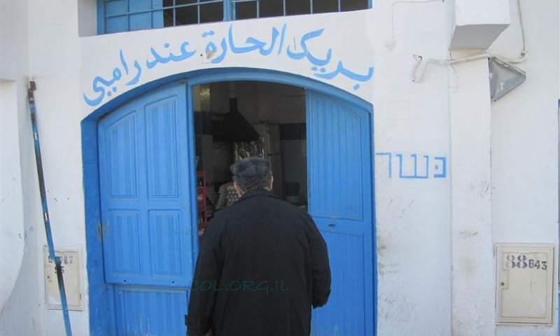 יהודי בבית הכנסת בתוניס. צילום: חב"ד און ליין