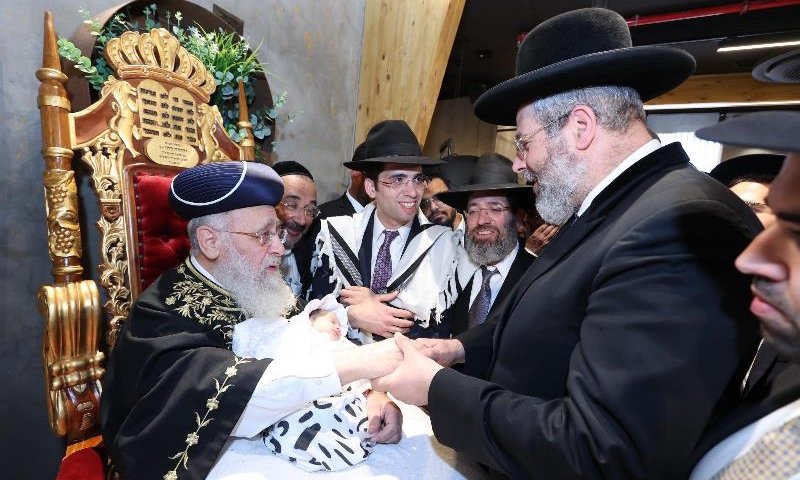 הרבנים הראשיים לישראל בברית לנין הראש"ל השבוע