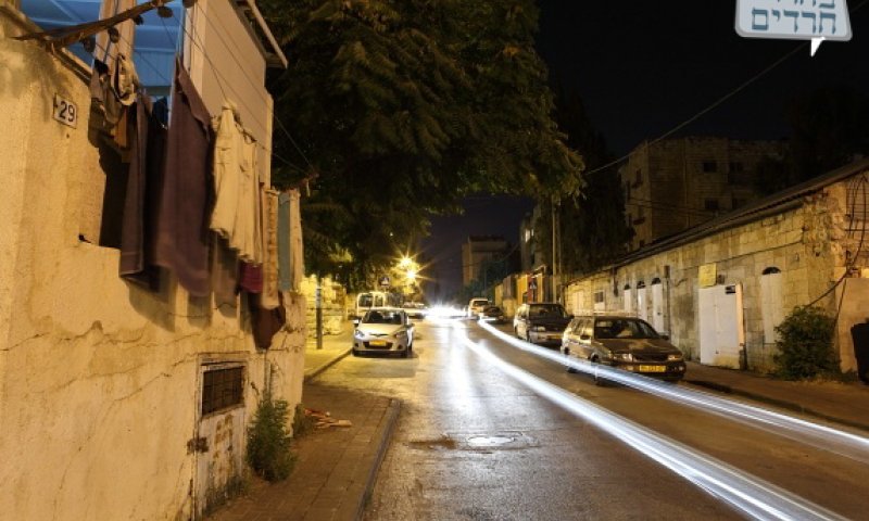 ירושלים בלילה. צילום אילוסטרציה: יעקב נחומי