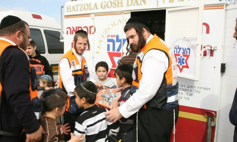 הצלה גוש דן. תמונת אילוסטרציה