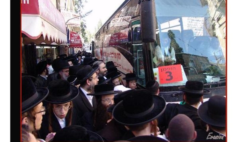 אוטובוס בירושלים. תמונת אילוסטרציה