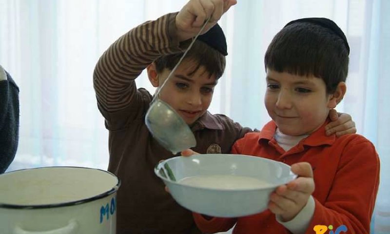 ילדי הקהילה היהודית 'תקוה' באודסה. צילום: אילוסטרציה