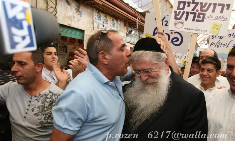 חטף מכה. צילום: פיני רוזן