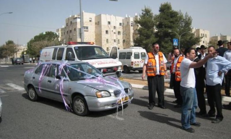 מקום התאונה. צילום: דוברות איחוד הצלה