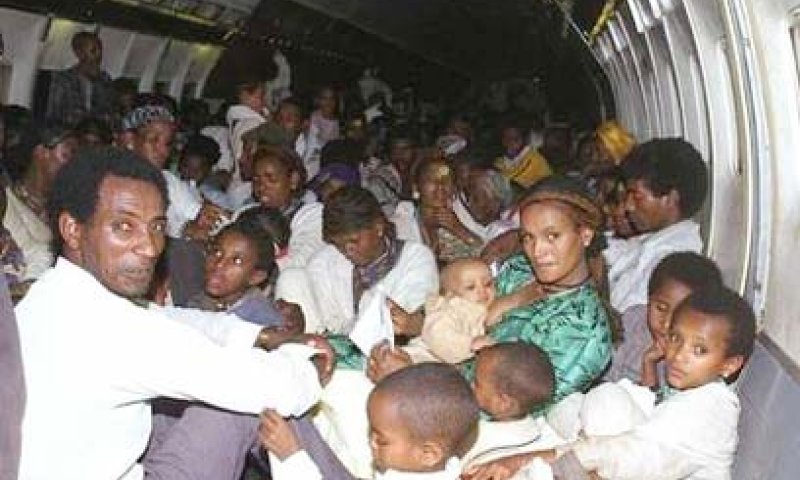 עולי אתיופיה בבטן המטוס, 'מבצע שלמה' 1991