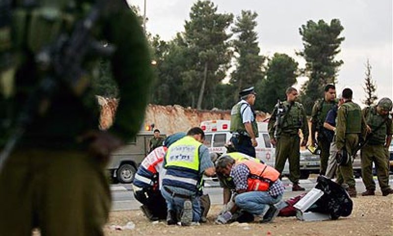 פצוע מטופל בשטח. צילום אילוסטרציה